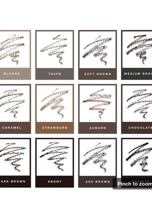 Карандаш для бровей anasia beverly hills brow definer triangular brow pencil4 фото