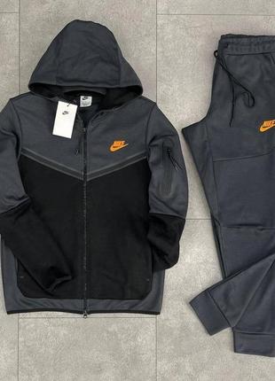 Спортивний костюм nike tech fleece // костюм кофта + штани найк