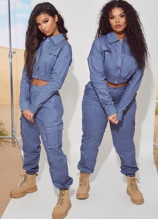 Джогери карго батали plussize prettylittlething.