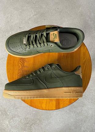 Nike air force 1 khaki5 фото