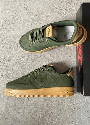 Nike air force 1 khaki6 фото