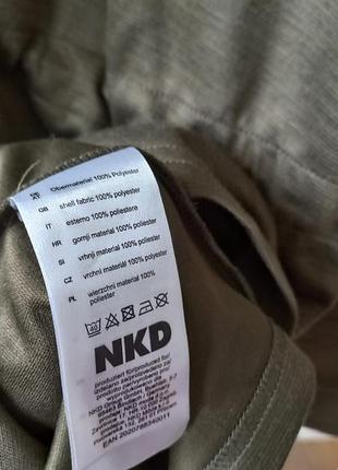 Платье хаки nkd 5