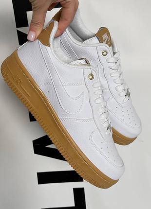 Nike air force 1 white4 фото