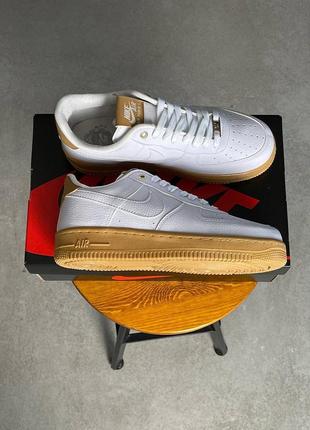 Nike air force 1 white3 фото