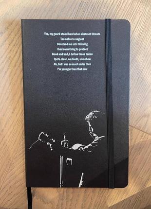 Блокнот moleskine limited bob dylan  середній (13х21 см)