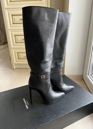 Продам сапоги saint laurent paris оригинал4 фото