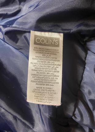 Темно-синя демісезонна куртка colin's5 фото