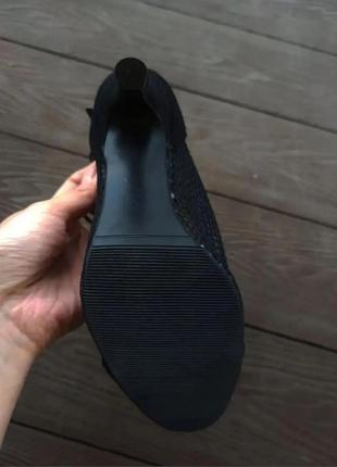 Туфли, босоножки для танцев хилс high heels хилсы на шнуровке эко-замша3 фото