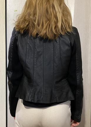 Куртка косуха натур кожа next размер s-m3 фото
