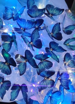 Тренд цього року букет з метеликами блакитний!💐
