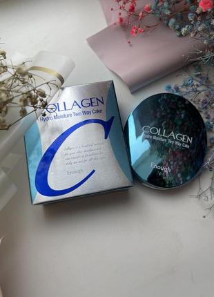 Пудра enough collagen hydro moisture two way cake spf25 № 13