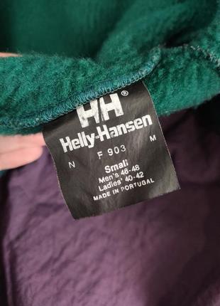 Винтажная флисовая кофта куртка тедди флиска helly hansen8 фото