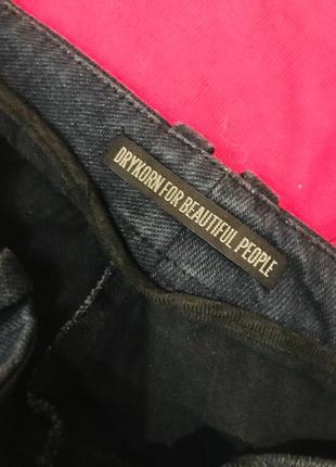 Стильные джинсы клёш дорогого немецкого бренда drykorn3 фото