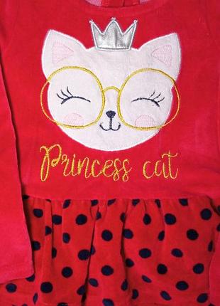 Теплое платье на девочку 2-3 года 2