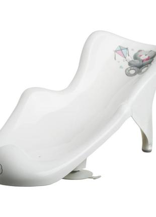 Гірка для купання дітей maltex bear white, білий