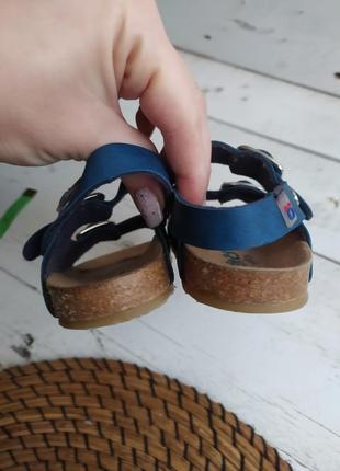 Крутые кожаные сандали босоножки с ортопедической стелькой 24р4 фото