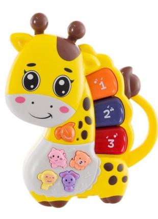 Піаніно, що розвиває "жираф" (укр. озвучка) топ