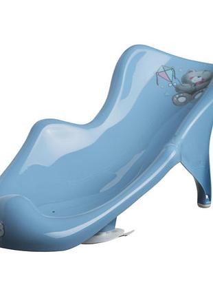 Гірка для купання дітей maltex bear blue, блакитний