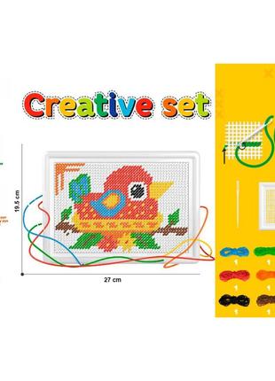 Іграшка для дитячої творчості "вишиваночка технок", арт.6313txk топ3 фото