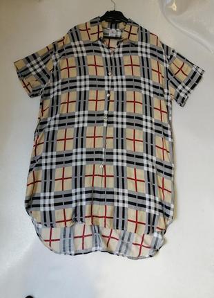 ☘️ платье рубашка штапель 100% натуральная легусенькая ткань , разные размеры и расцветки . замеры**