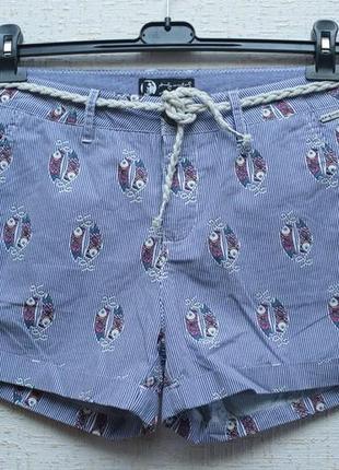 Шорты andy warhol by pepe jeans, разноцветные с принтом рыбок.3 фото