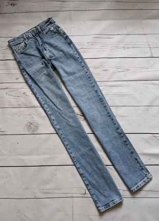 Прямые джинсы, плотные джинсы от stradivarius3 фото