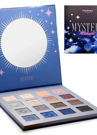 Набір тіней parisa cosmetics mystery e-716 № 5 midnight2 фото