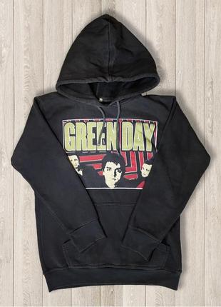 Вінтажне худі green day / мерч, толстовка