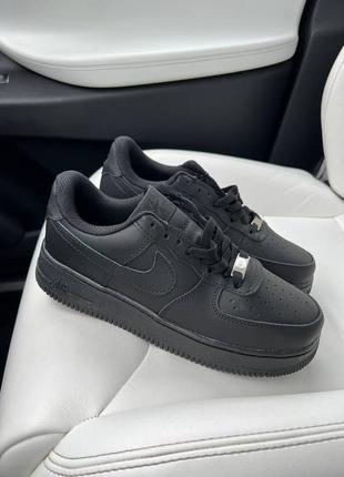 Кроссовки nike air force 1 black lux3 фото