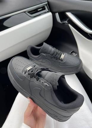 Кроссовки nike air force 1 black lux8 фото