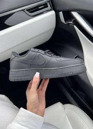 Кроссовки nike air force 1 black lux10 фото