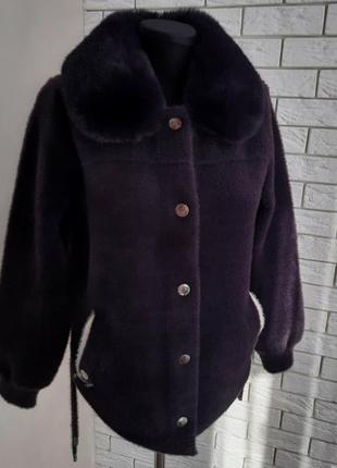 Стильная куртка,с интернсными карманами,и воротником, турция 🇹🇷.