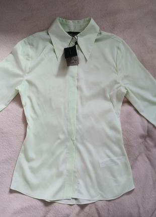 Женская шёлковая рубашка massimo dutti3 фото