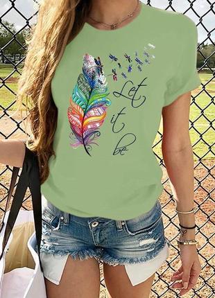 Футболка женская хлопковая frekans