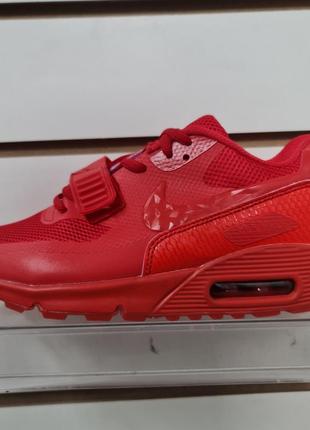 50% скидка женские подростковые кроссовки унисекс nike air max красные 35-40 размер 3065631 фото