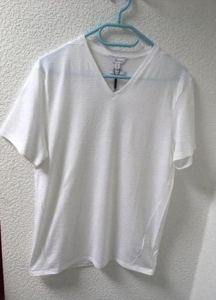 Белая футболка  calvin klein4 фото
