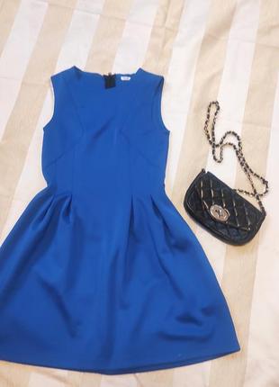 Платье s,m,синее