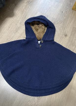 Пончо тепле