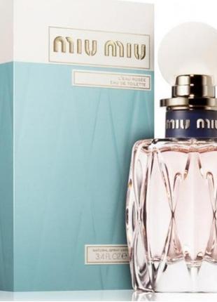 Жіночі парфуми miu miu l'eau rosee 100 мл, міу міу ле розе