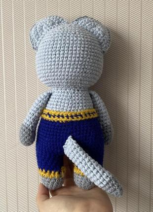 Екологічна іграшка киця-українка, котик-українець7 фото