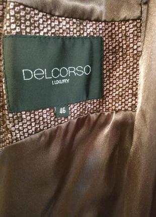 Итальянское шерстяное пальто delcorso5 фото