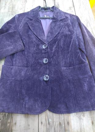 Пиджак, куртка из натуральной замши от тсм3 фото