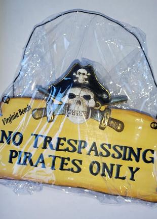 Табличка на дверь «вход воспрещен, только пиратам»6 фото