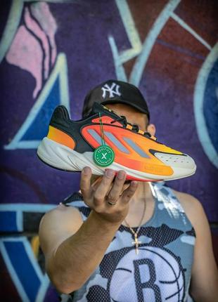 Кросівки adidas ozelia orange white