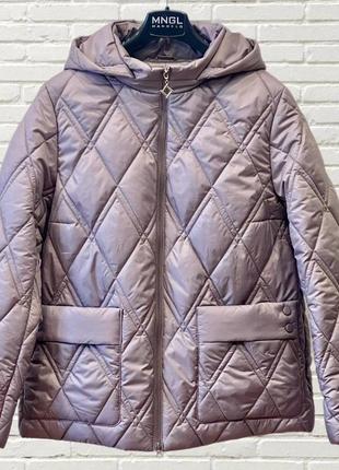 Короткая демисезонная женская куртка mangelo,48-58