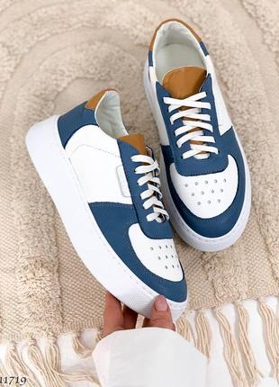 Кеди шкіряні