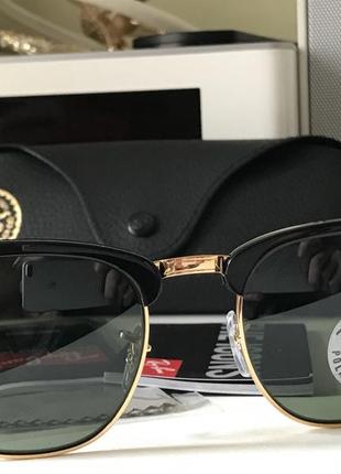 Сонцезахисні окуляри ray-ban clubmaster rb3016 901/58 polarized