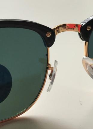 Солнцезащитные очки ray-ban clubmaster rb3016 901/58 polarized5 фото