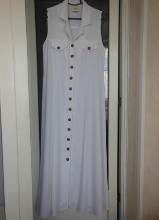Літнє плаття , сарафан з дерев'яними ґудзиками2 фото