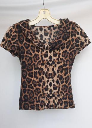 Кофта леопард